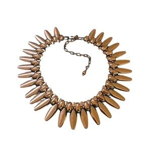 Vintage Mid-Century Modernist Copper Necklace